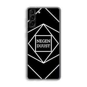 Negenduust geometrisch: Samsung Galaxy S21 Plus Transparant Hoesje