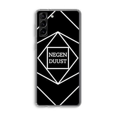 Negenduust geometrisch: Samsung Galaxy S21 Plus Transparant Hoesje