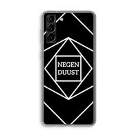 Negenduust geometrisch: Samsung Galaxy S21 Plus Transparant Hoesje