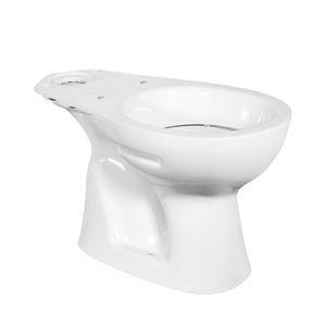 Toiletpot Staand BWS Aqua Onder Aansluiting Wit