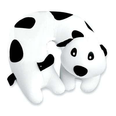 Cuddlebug Nekkussen Dog 30 X 30 Cm Wit/zwart Cuddlebug Nekkussen Dog 30 X 30 Cm Wit/zwart