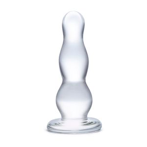 Glas Toys 4890808169704 anaal seksspeeltje Buttplug Transparant Kunststof