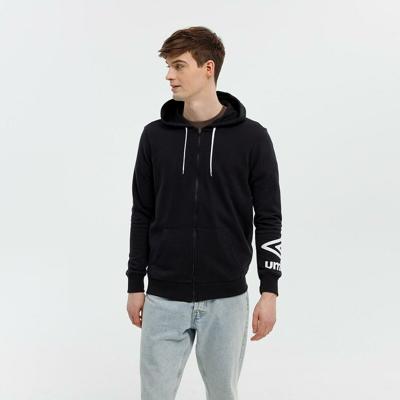 Herenhoodie FW TERRACE ZIP HOODIE Umbro 66063U 060 Zwart - Maat: XL