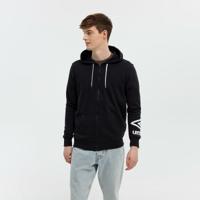 Herenhoodie FW TERRACE ZIP HOODIE Umbro 66063U 060 Zwart - Maat: XL