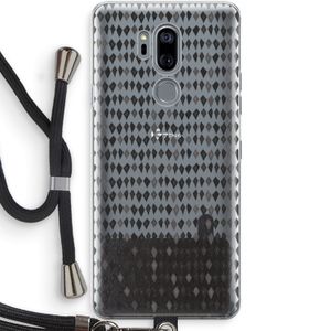 Crazy shapes: LG G7 Thinq Transparant Hoesje met koord