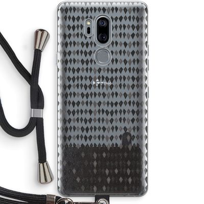 Crazy shapes: LG G7 Thinq Transparant Hoesje met koord