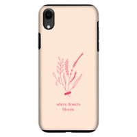 Where flowers bloom: iPhone XR Tough Case