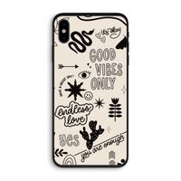 Good vibes: iPhone XS Biologisch afbreekbaar hoesje
