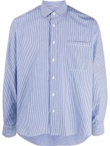 Orlebar Brown chemise Grasmoor à manches longues - Bleu