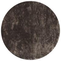 Vloerkleed Leya rond bruin 15