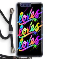 Loves: Honor 9 Transparant Hoesje met koord