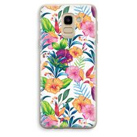 Tropisch 2: Samsung Galaxy J6 (2018) Transparant Hoesje