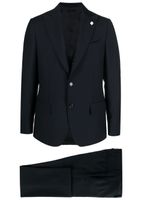 Lardini single-breasted suit - Bleu - thumbnail