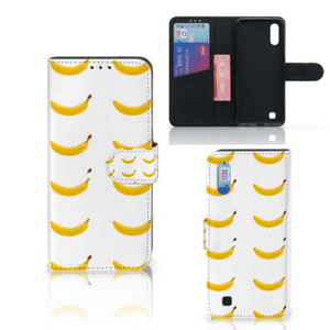 Samsung Galaxy M10 Book Cover Banana