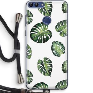 Tropische bladeren: Huawei P Smart (2018) Transparant Hoesje met koord