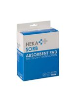 Heka Absorberend verband 10 x 10cm steriel (10 st)