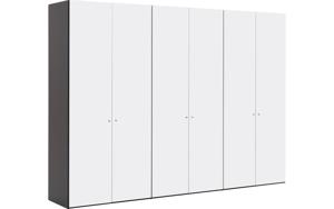 Goossens Kledingkast Easy Storage Ddk, Kledingkast 304 cm breed, 220 cm hoog, 6x draaideur