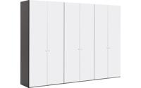 Goossens Kledingkast Easy Storage Ddk, Kledingkast 304 cm breed, 220 cm hoog, 6x glas draaideur Goossens Kledingkast Easy Storage Ddk, Kledingkast 304 cm breed, 220 cm hoog, 6x glas draaideur