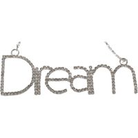 Ornament kerstbal droom glas zilver 12.5 cm - Hd collection
