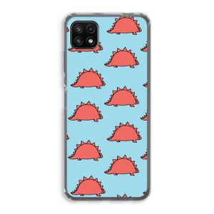 Dinosawrr: Samsung Galaxy A22 5G Transparant Hoesje
