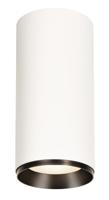 SLV OpbouwspotNuminos XL cilinder wit/zwart 4000K - 60gr - 1005704