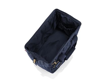 Reisenthel Travelling Allrounder M rhombus midnight gold Weekendtas