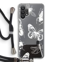 Tiny Bugs: Samsung Galaxy A32 5G Transparant Hoesje met koord