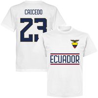 Ecuador Caicedo 23 Team T-shirt
