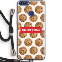 Koekerond: Huawei P Smart (2018) Transparant Hoesje met koord
