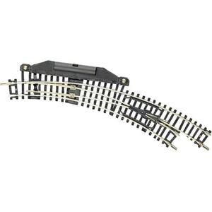 N Fleischmann rails (zonder ballastbed) 22275 Gebogen wissel, Elektrisch, Rechts 42 ° 194.6 mm, 228.2 mm 1 stuk(s)