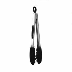 Mastrad - Siliconen tang zwart, 26cm - Mastrad