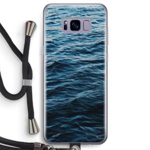 Oceaan: Samsung Galaxy S8 Transparant Hoesje met koord