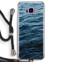 Oceaan: Samsung Galaxy S8 Transparant Hoesje met koord - thumbnail