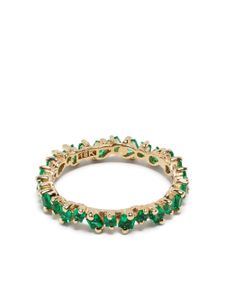 Suzanne Kalan bague en or 18ct sertie d'émeraude - Vert