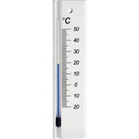 TFA Dostmann Analoges Innenthermometer aus Buche 12.1053.09 Thermometer Wit TFA Dostmann Analoges Innenthermometer aus Buche 12.1053.09 Thermometer Wit