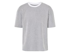LIVERGY Heren T-shirt (Zwart/wit, XL)