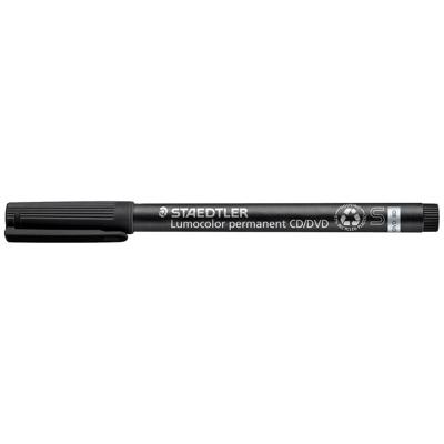 Staedtler Lumocolor permanent CD/DVD DRY SAFE CD/DVD marker Zwart