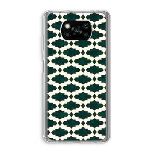 Moroccan tiles: Xiaomi Poco X3 NFC Transparant Hoesje
