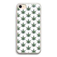 Weed: iPhone 7 Transparant Hoesje