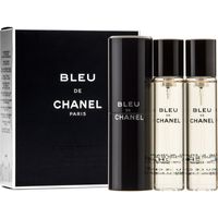 Bleu de eau de toilette reisverstuiver navulbaar, 3x 20 ml