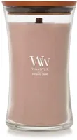 WoodWick large candle patchouli créme