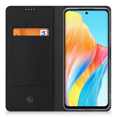 OPPO A58 4G Stand Case Polygon Color