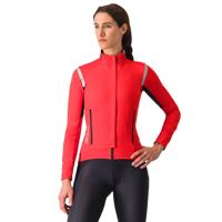 Castelli Perfetto RoS 2 lange mouw fietsjack hibiscus/silver reflex dames XL