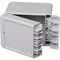 Bopla Bocube B 100809 PC-V0-7035 96012135-1 Outdoorbehuizing 80 x 113 x 90 Polycarbonaat (V0) Grijs-wit (RAL 7035) 1 stuk(s) - thumbnail