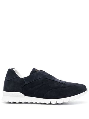 Kiton baskets à design sans lacets - Bleu