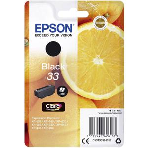 Epson Inktcartridge T3331, 33 Origineel Zwart C13T33314012