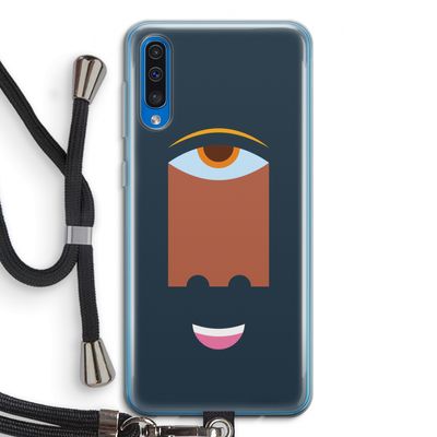 Mono M: Samsung Galaxy A50 Transparant Hoesje met koord