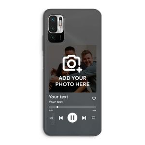 Music Player: Xiaomi Redmi Note 10 5G Transparant Hoesje