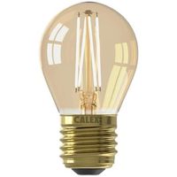 Calex LED-kogellamp 1 - goudkleur - E27 - Leen Bakker - thumbnail