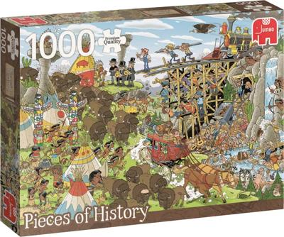 Pieces of History ‚Äì Het Wilde Westen Puzzel 1000 Stukjes